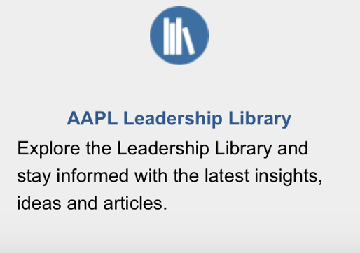 AAPL Leadership Library