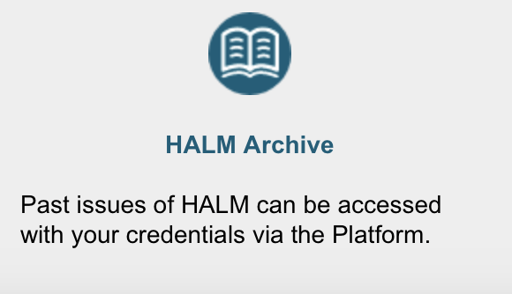HALM Archive